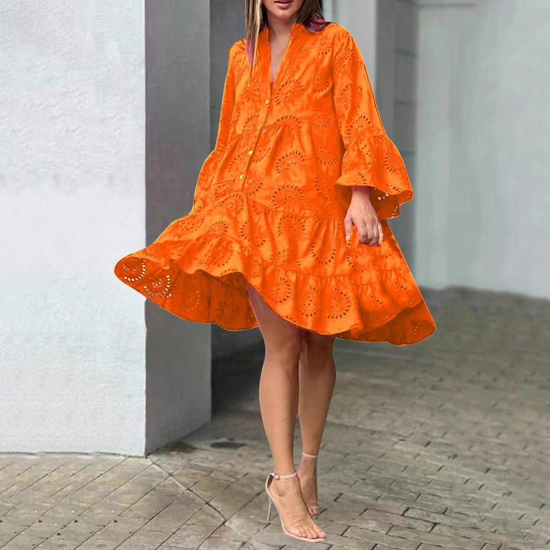 Lydia | Eyelet Dress