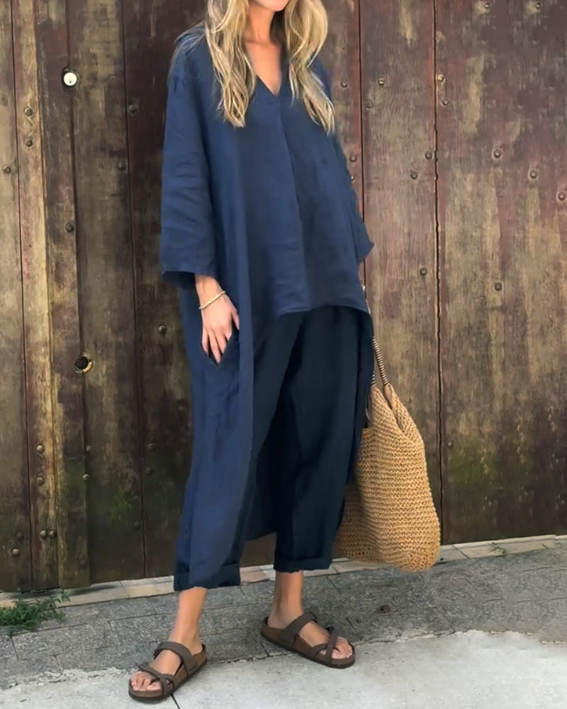 Vaelora | Draped Elegant Set