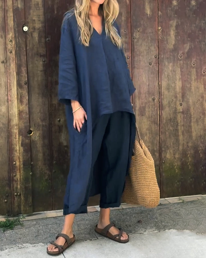 Vaelora | Draped Elegant Set