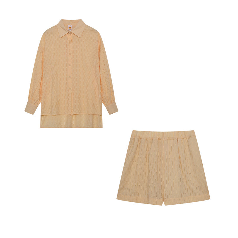 Elizabeth | Lightweight Shirt & Shorts Set