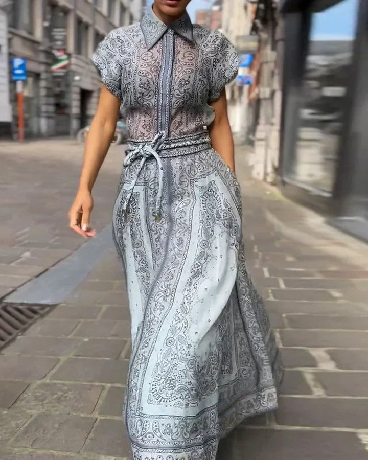 Adele | Two-Piece Bohemian Printed Set