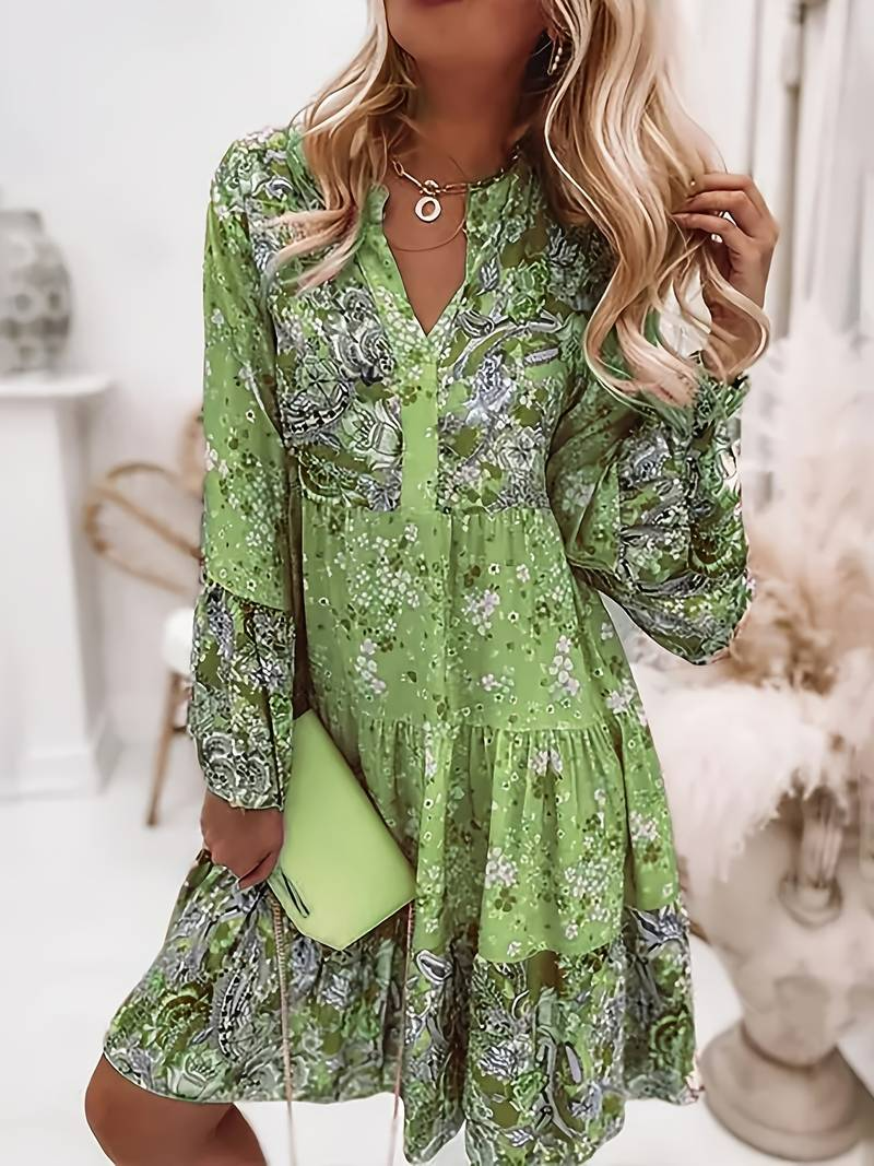 Eira | Printed Boho Dress