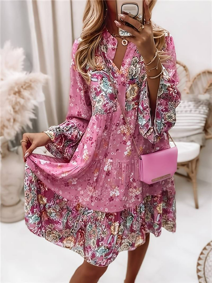 Eira | Printed Boho Dress