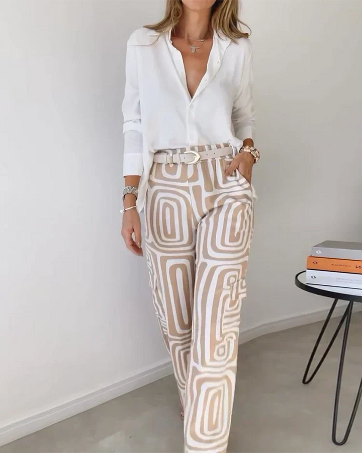 Lysa | Comfortable Elegant Set with Belt