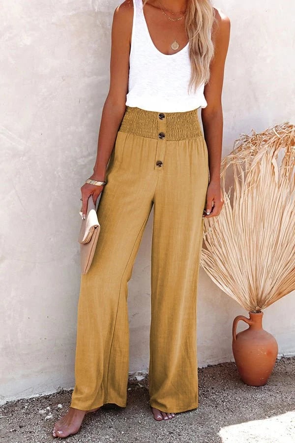 Riana | Relaxed High-Waisted Trousers