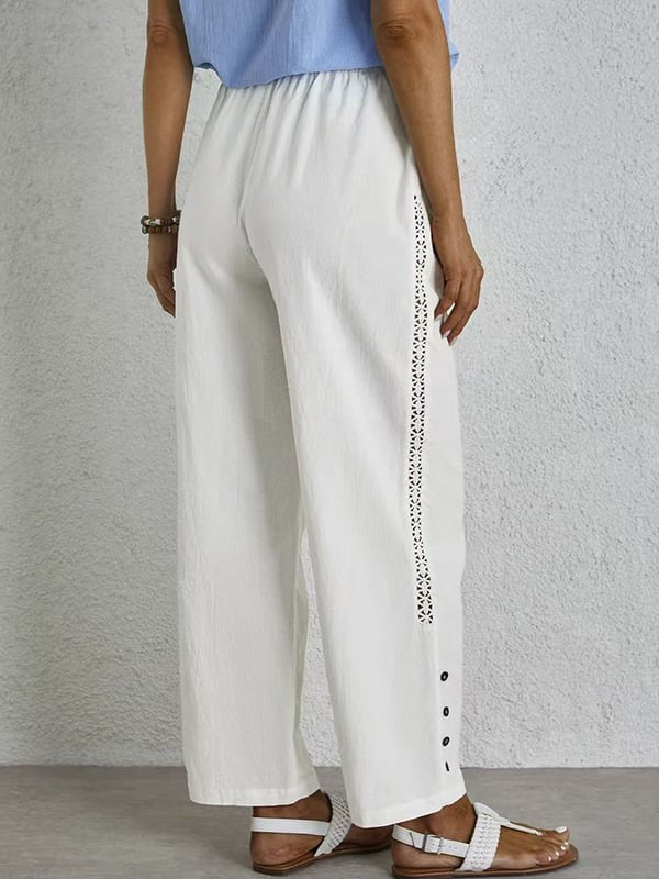 Shania | Relaxed Buttoned Trousers