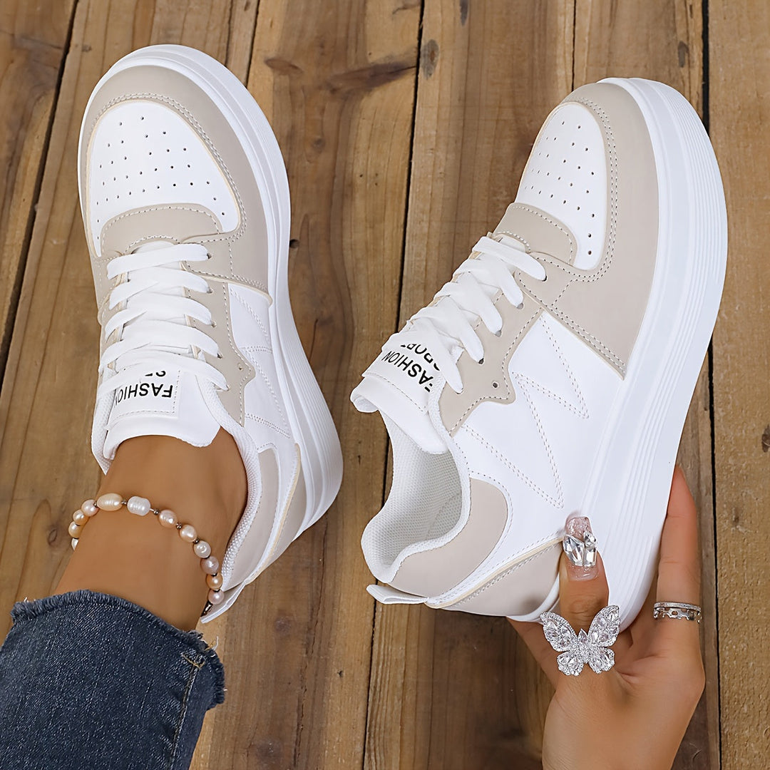 Chloe | Elegant Platform Trainers