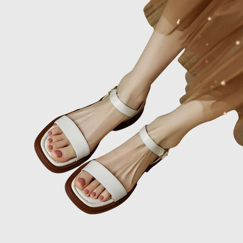 Kaia | Orthopaedic Leather Sandals