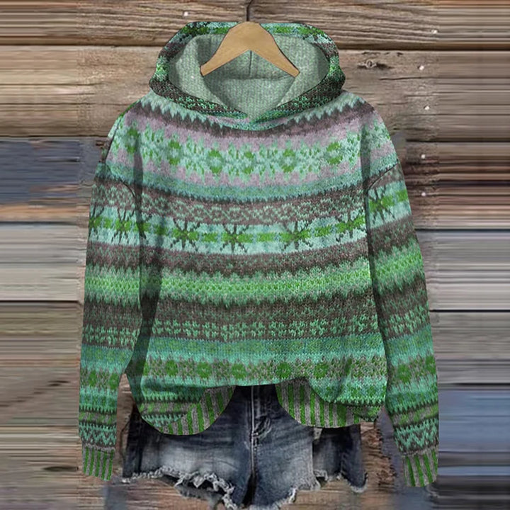 Gaby | Retro Ethnic Sweatshirt