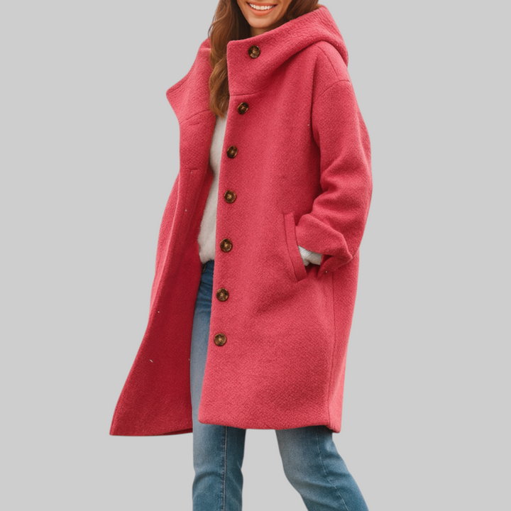 Freja | Comfortable Mid-Length Everyday Coat