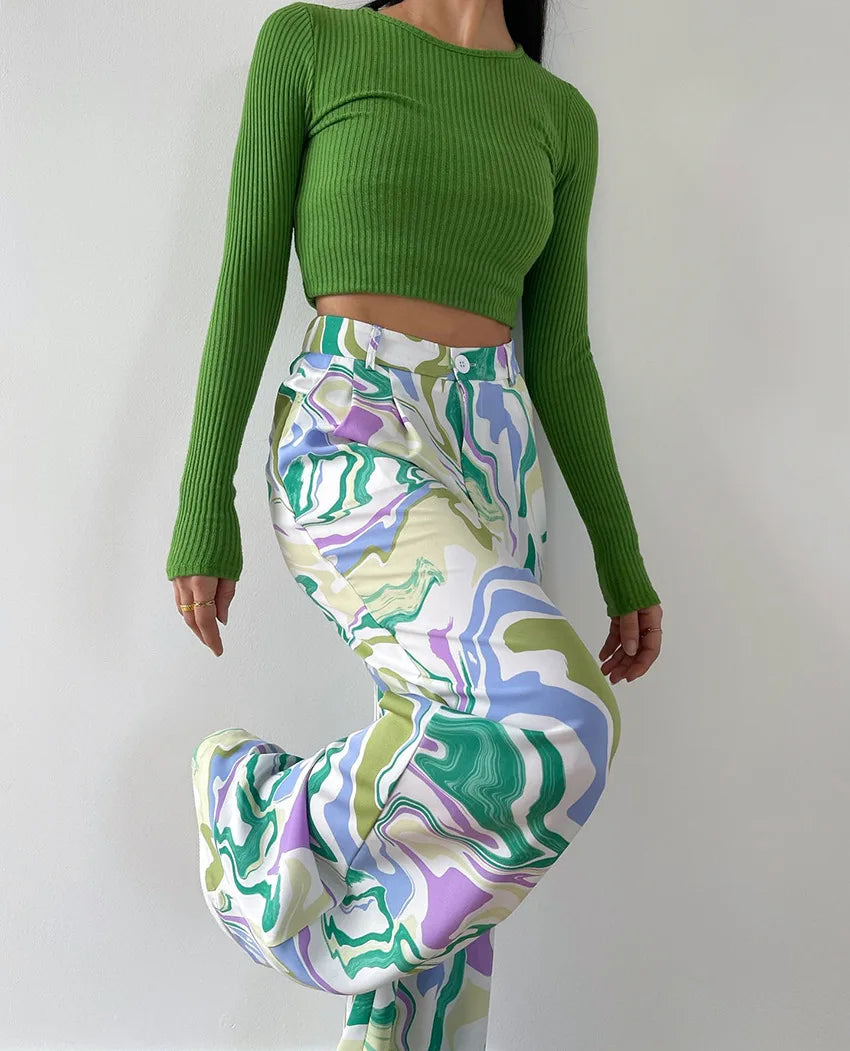Zyra | Bold Swirl Print Set