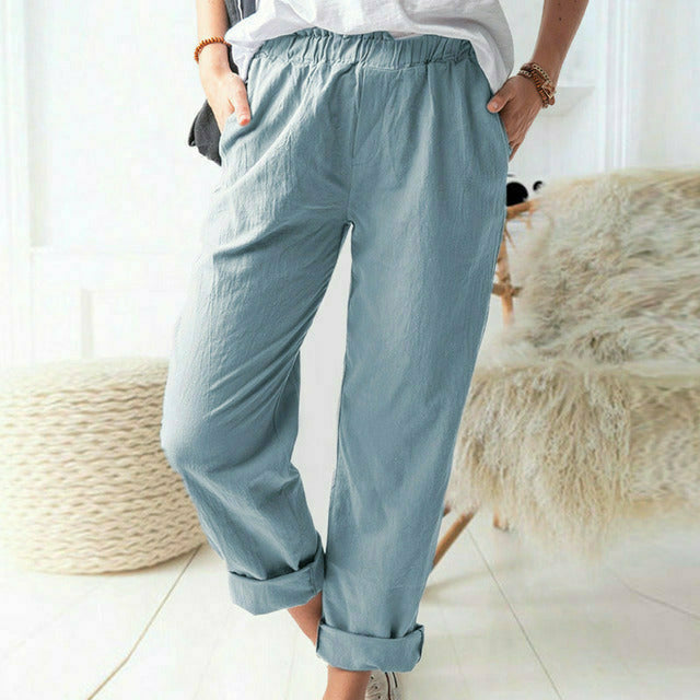 Neria | Soft Structured Trousers