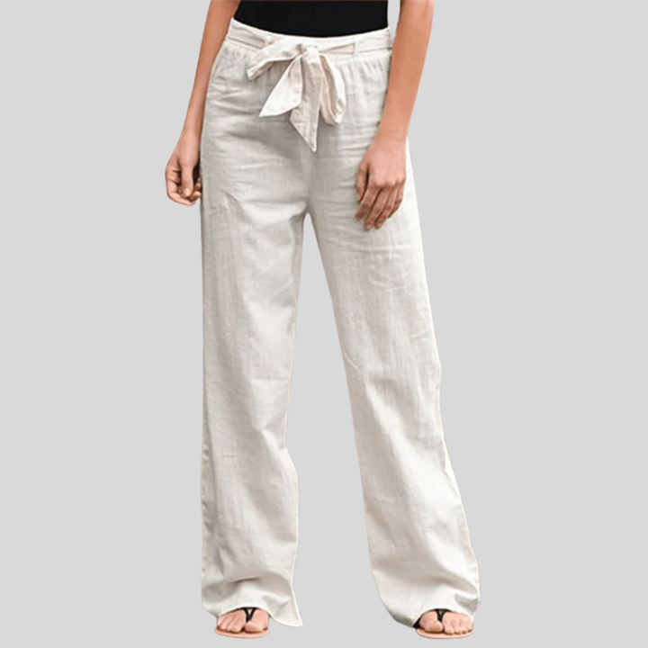 Joleen | Relaxed Women's Drawstring Elastic Waist Trousers