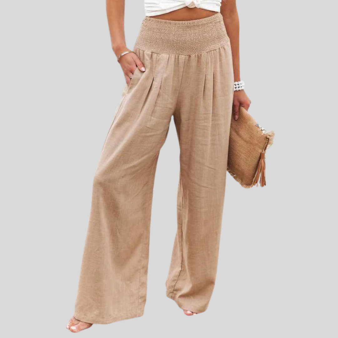 Aileen | Wide-Leg Beach Trousers