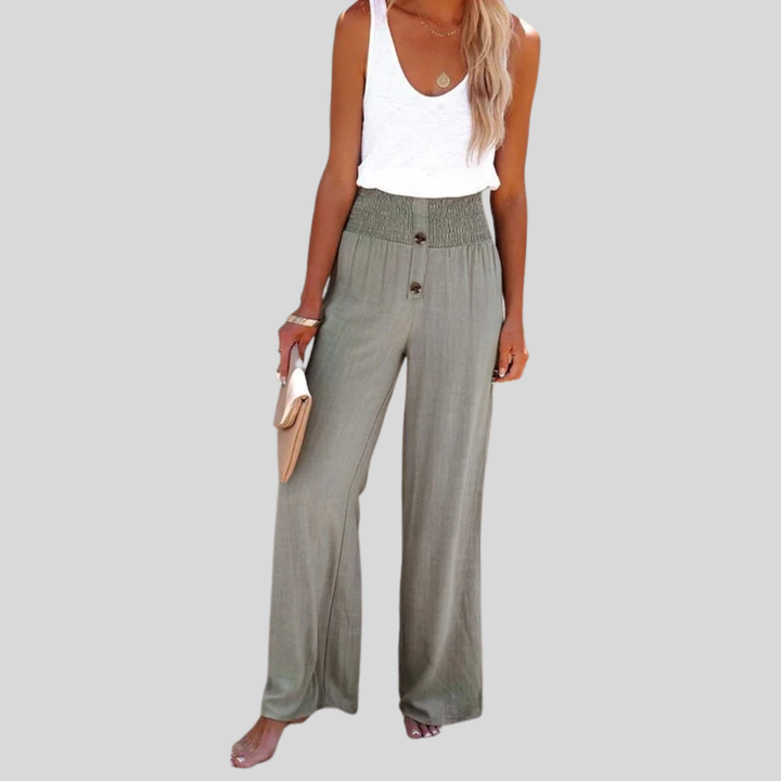 Riana | Relaxed High-Waisted Trousers