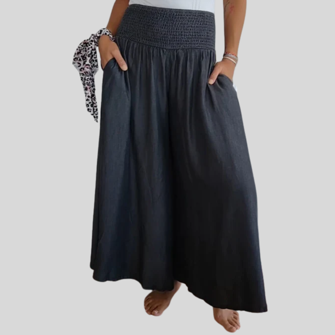 Mira | Elastic Waist Trousers