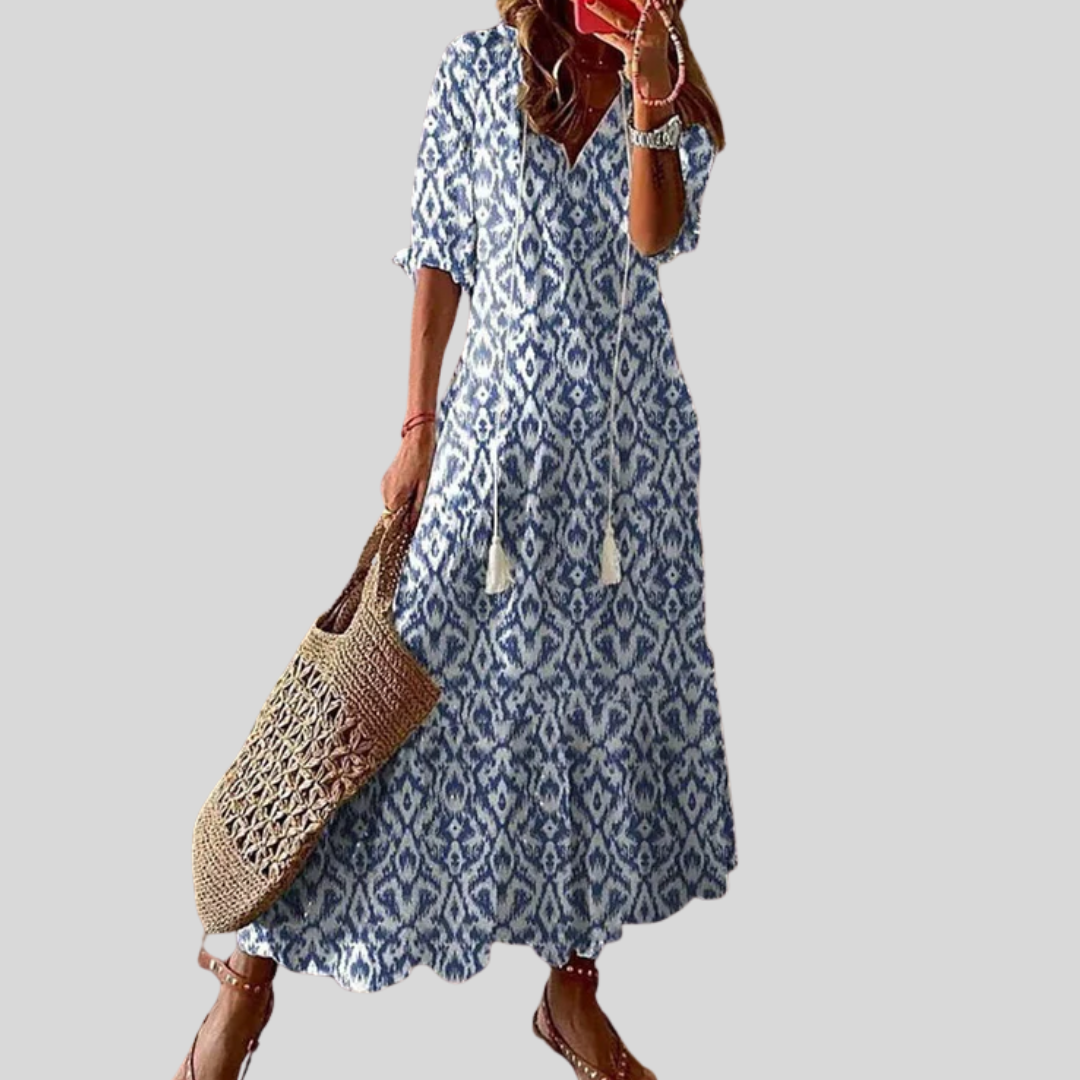Michaela | Boho Tummy-Covering Dress