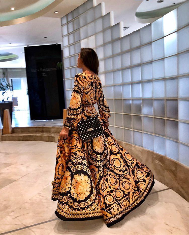 Faye | Printed Boho Dress