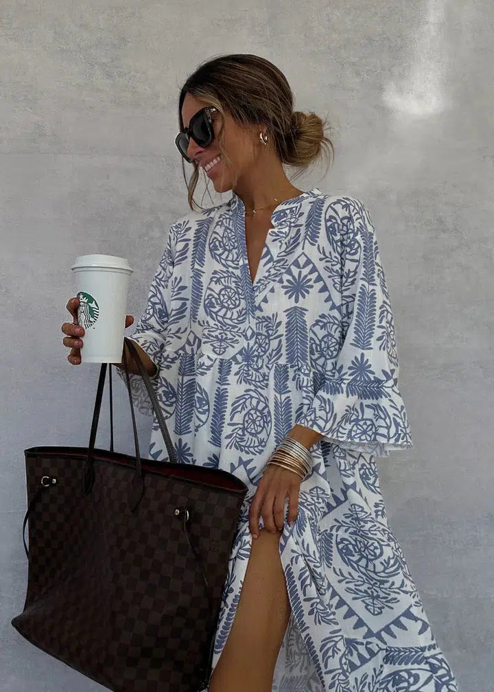 Fiorelia | Relaxed Bohemian Tunic Dress