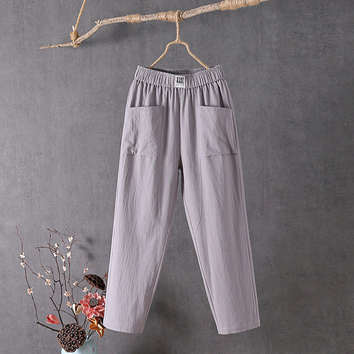 Alyra | Relaxed Trousers with Pockets