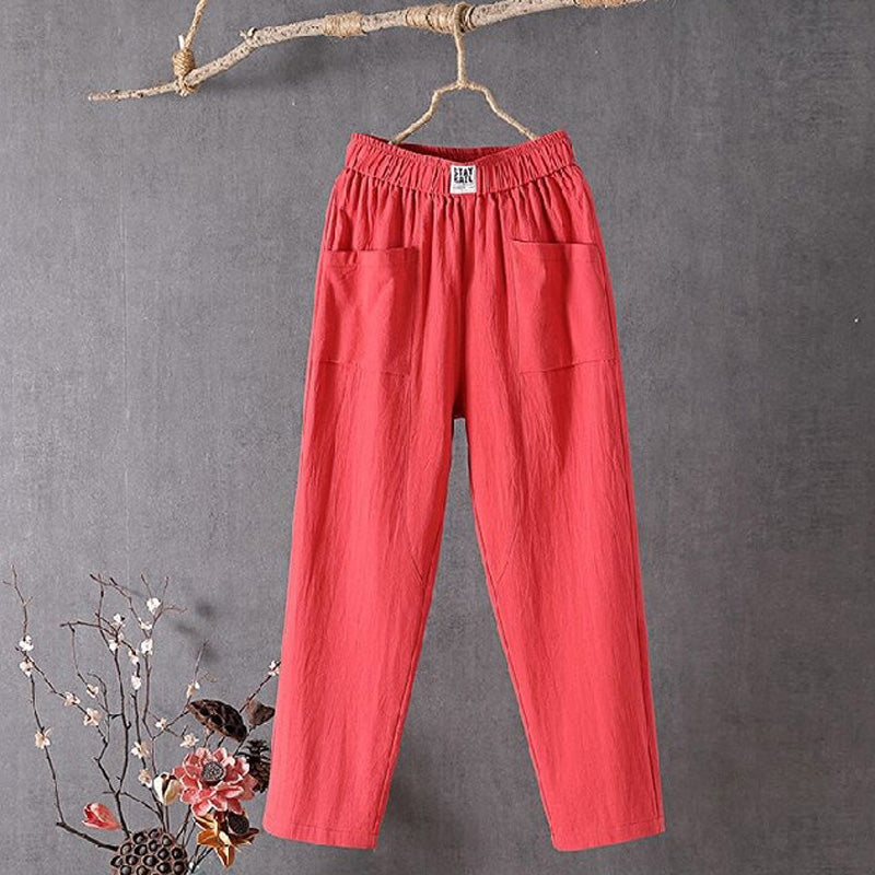 Alyra | Relaxed Trousers with Pockets