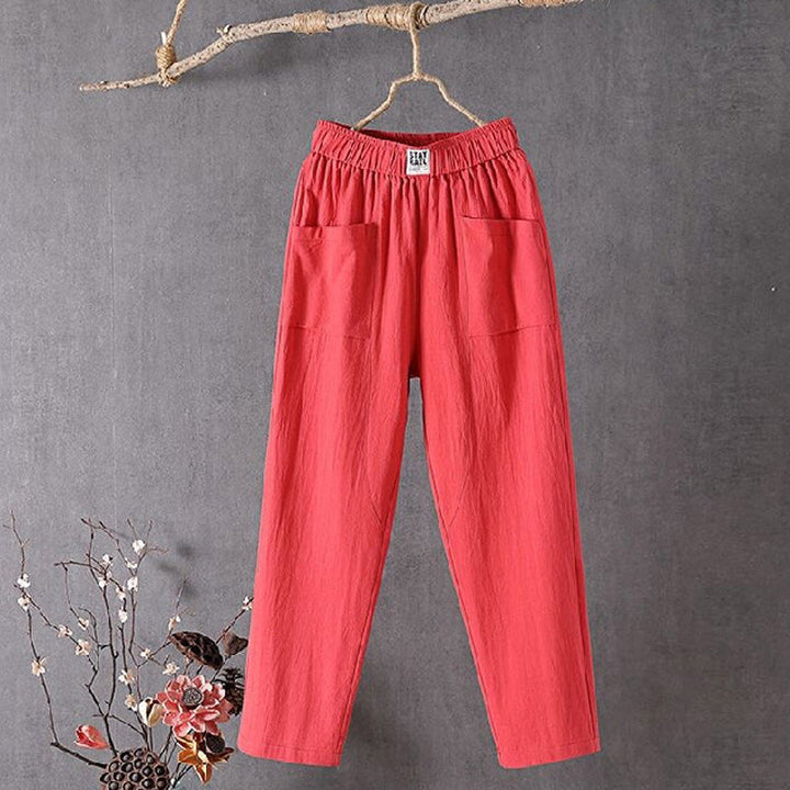 Alyra | Relaxed Trousers with Pockets