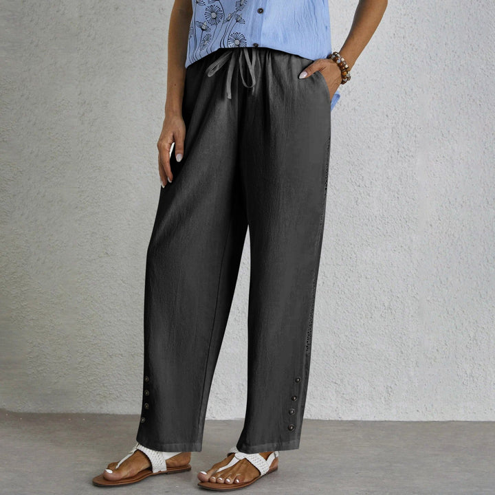 Shania | Relaxed Buttoned Trousers