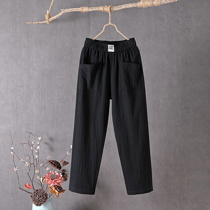 Alyra | Relaxed Trousers with Pockets