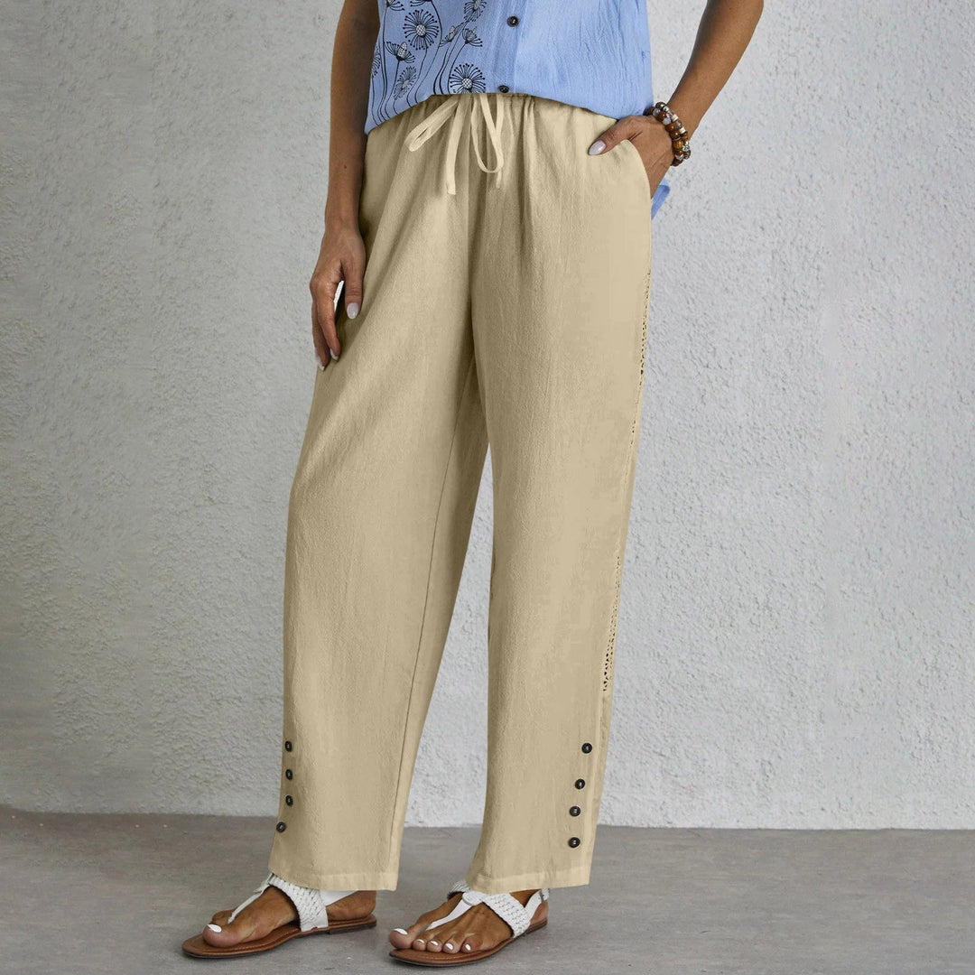 Shania | Relaxed Buttoned Trousers