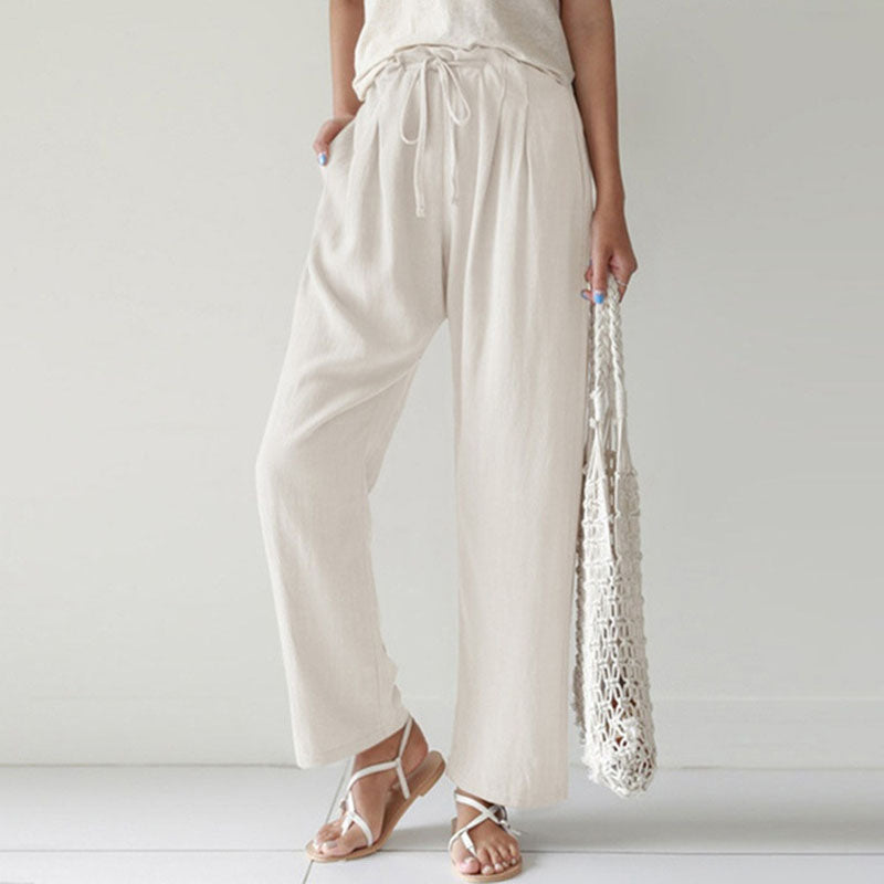 Vara | Relaxed Drawstring Trousers