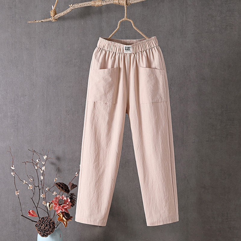 Alyra | Relaxed Trousers with Pockets