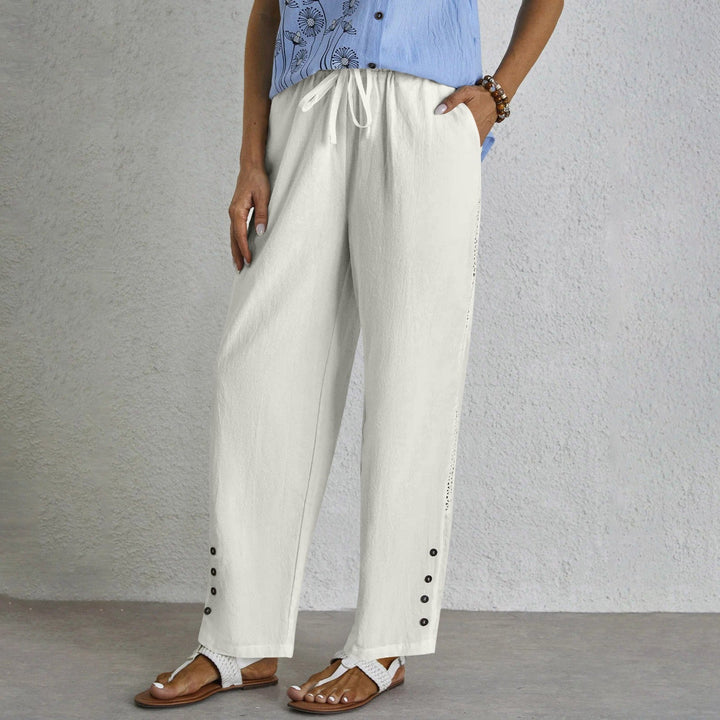 Shania | Relaxed Buttoned Trousers