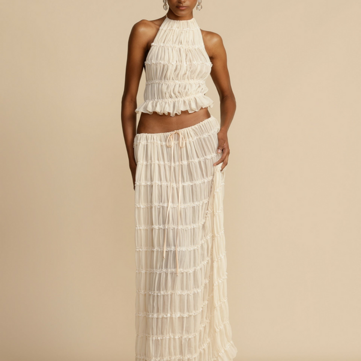 Wendy | Strappy Top & Skirt Set
