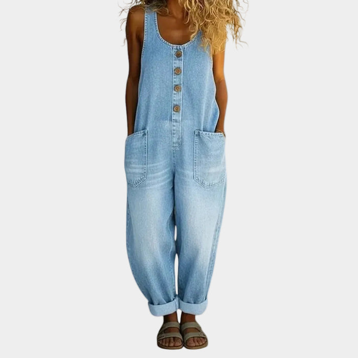 Vintage Relaxed Jumpsuit