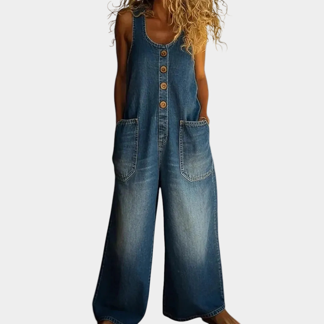 Vintage Relaxed Jumpsuit