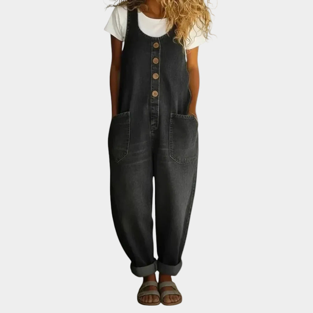 Vintage Relaxed Jumpsuit