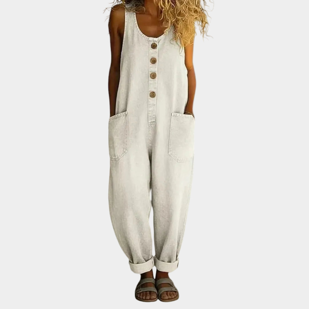 Vintage Relaxed Jumpsuit