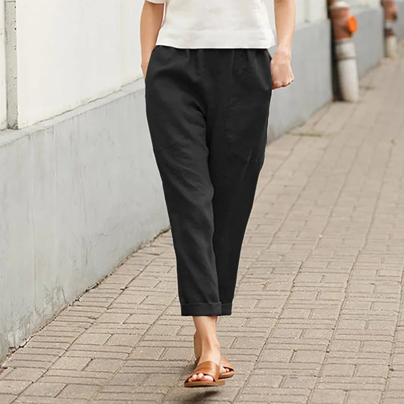 Kriza | Loose Trousers with Pockets