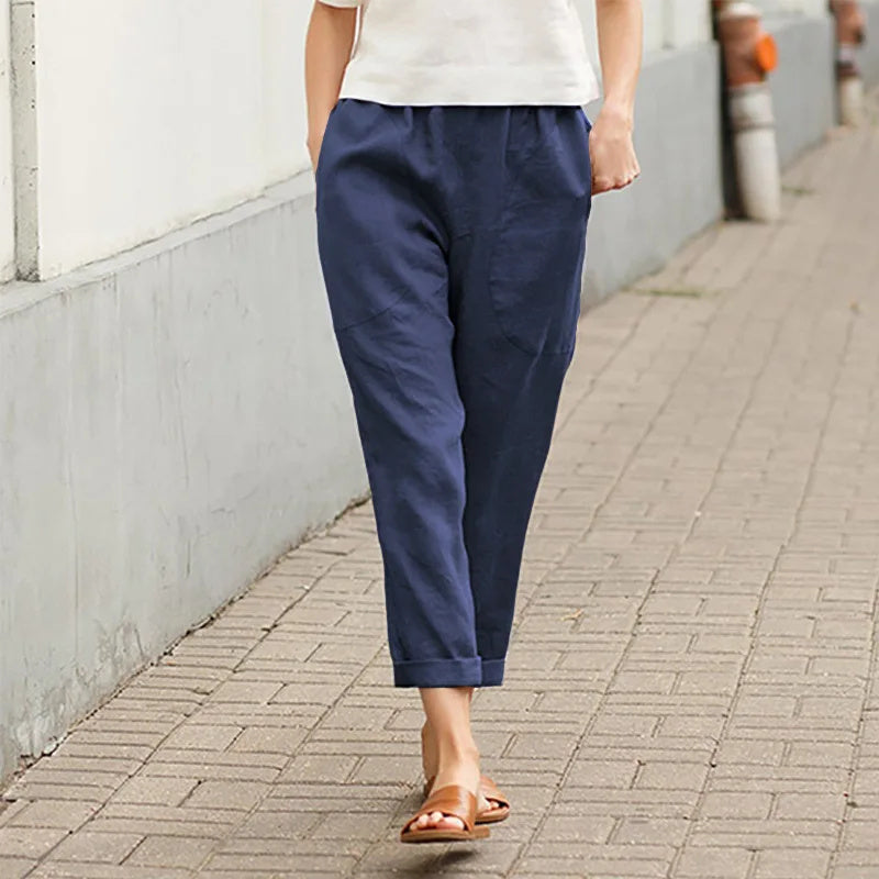 Kriza | Loose Trousers with Pockets