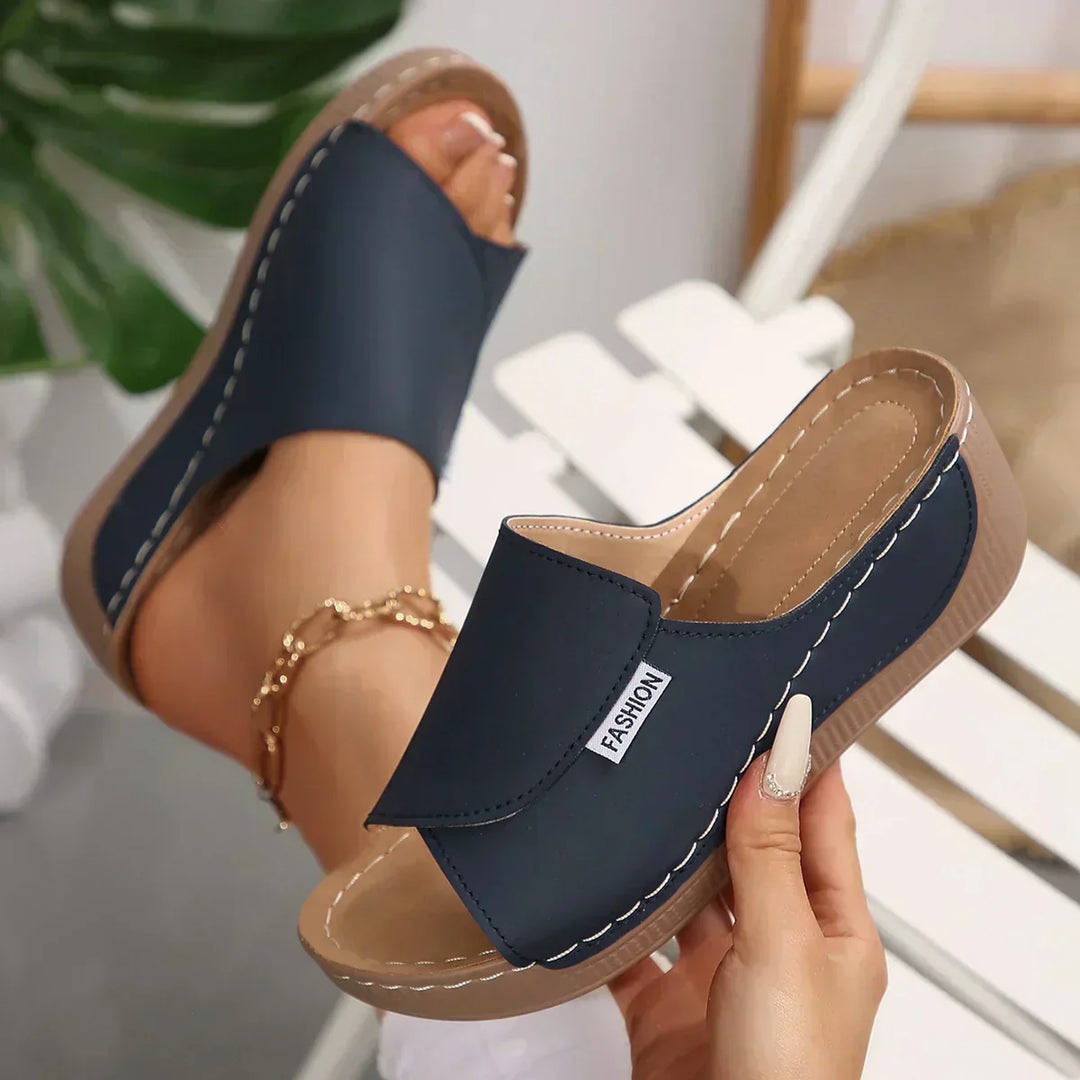 Rumi | Orthopaedic Wedge-Heel Sandals
