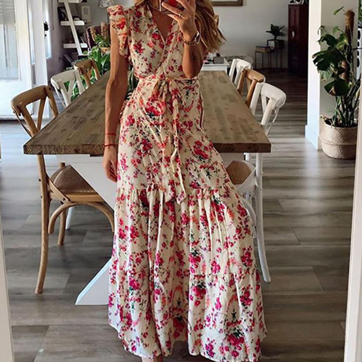 Shera | Floral Maxi Dress