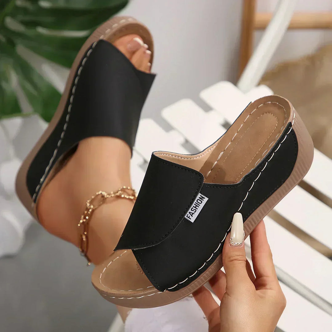 Rumi | Orthopaedic Wedge-Heel Sandals