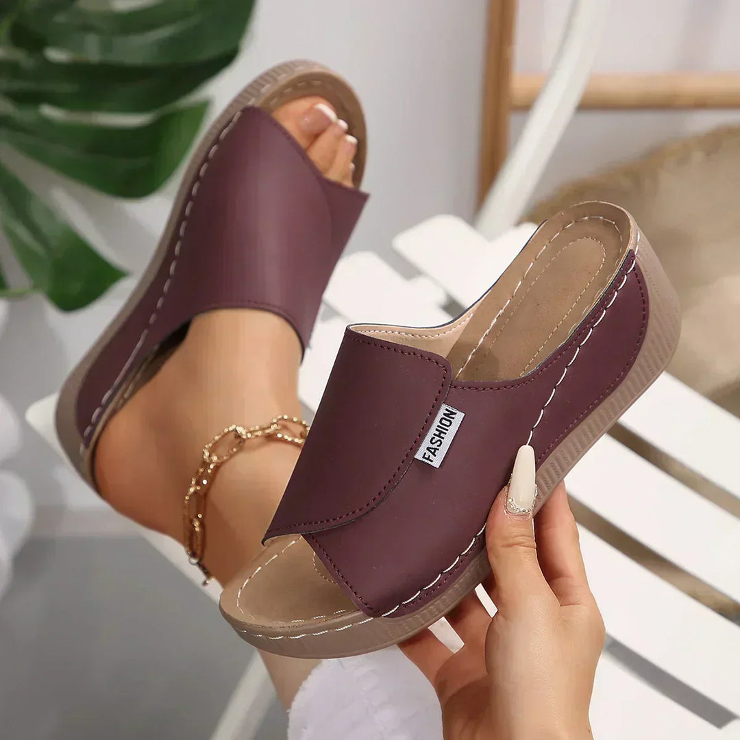 Rumi | Orthopaedic Wedge-Heel Sandals