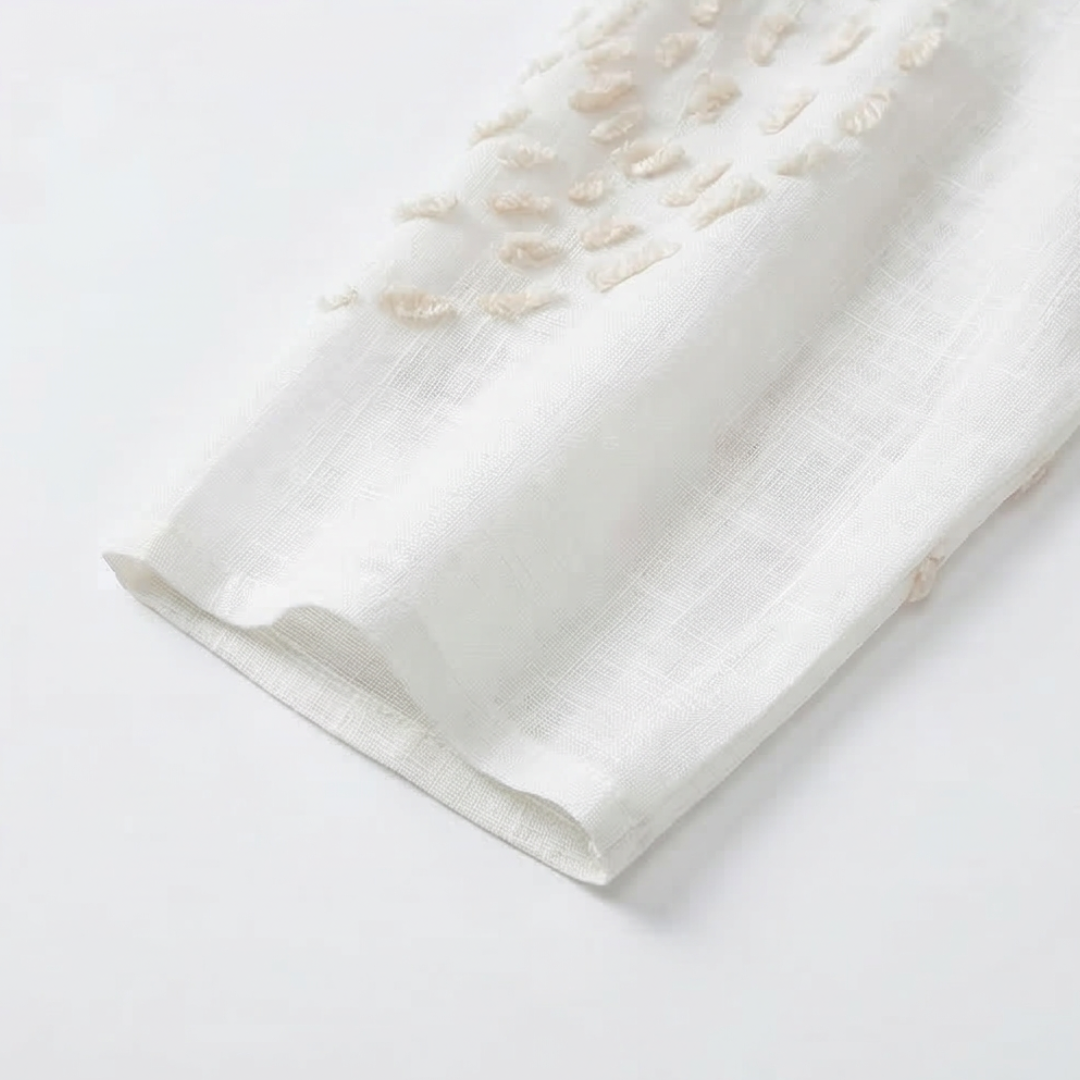 Casual Embroidered Dress