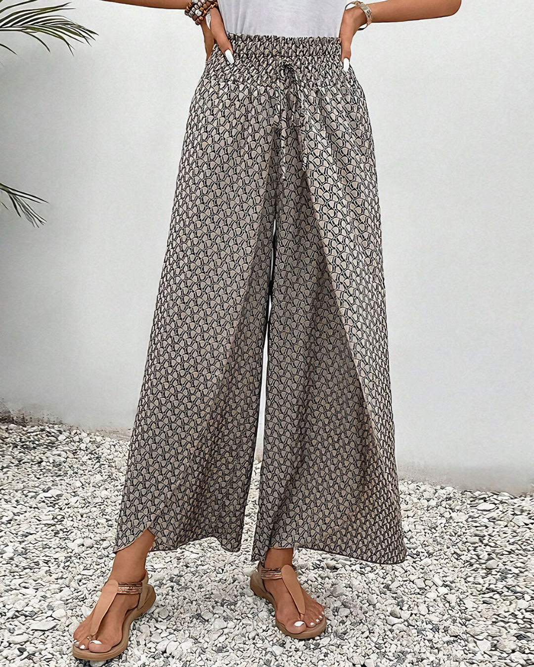 Sahara | Relaxed Wide-Leg Trousers