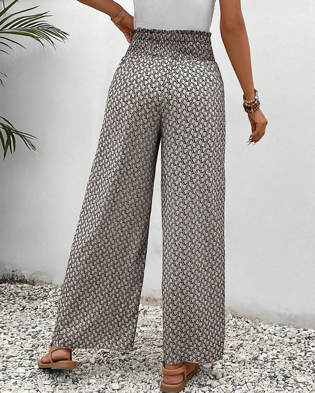 Sahara | Relaxed Wide-Leg Trousers