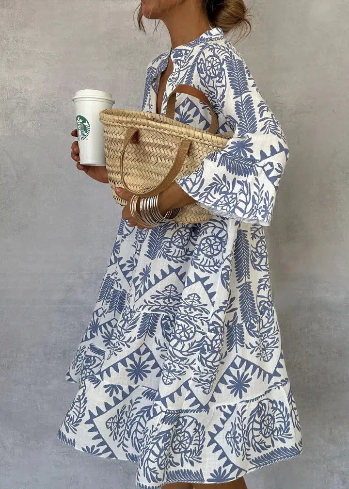 Fiorelia | Relaxed Bohemian Tunic Dress