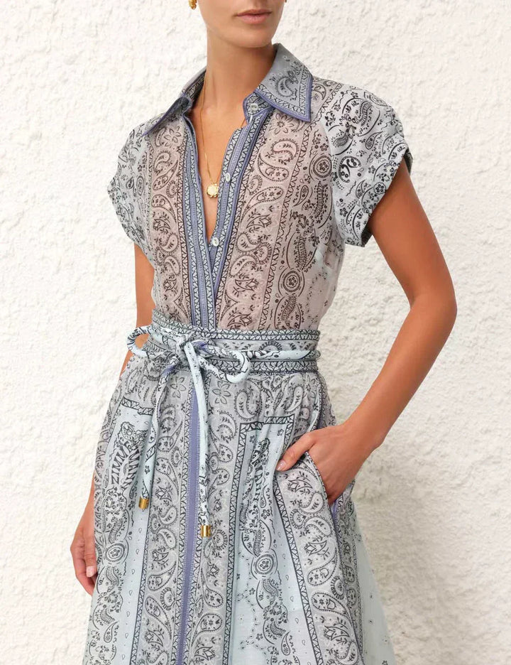 Adele | Two-Piece Bohemian Printed Set