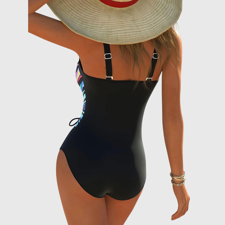 Sculpting Cross-Front Swimsuit