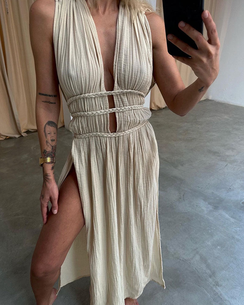 Zolla | Textured Split Dress